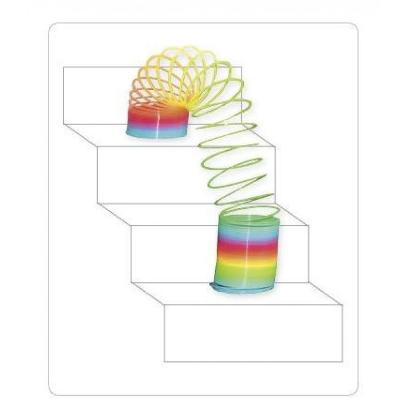 Zabawka antystresowa Schodząca sprężyna, zabawka dla dzieci, Slinky