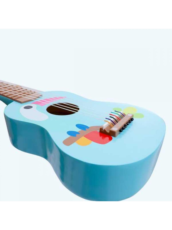 CLASSIC WORLD Drewniana Gitara Dla Dzieci Toucan