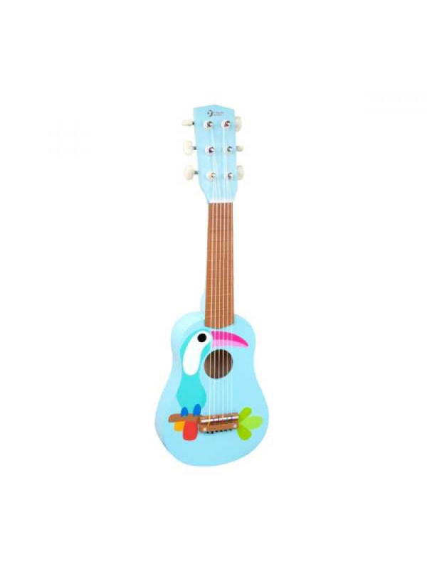 CLASSIC WORLD Drewniana Gitara Dla Dzieci Toucan