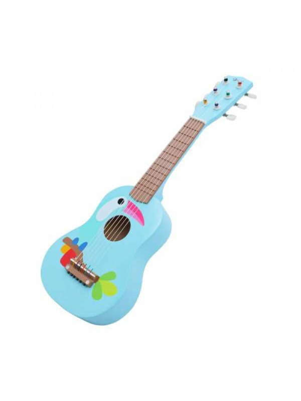 CLASSIC WORLD Drewniana Gitara Dla Dzieci Toucan