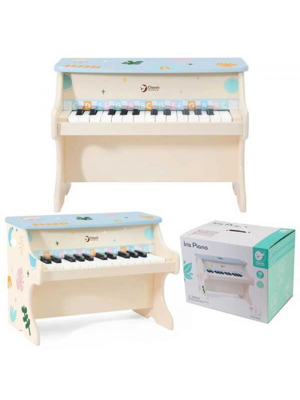 CLASSIC WORLD Pianino Muzyczne dla Dzieci Nauka Gry + Książeczka