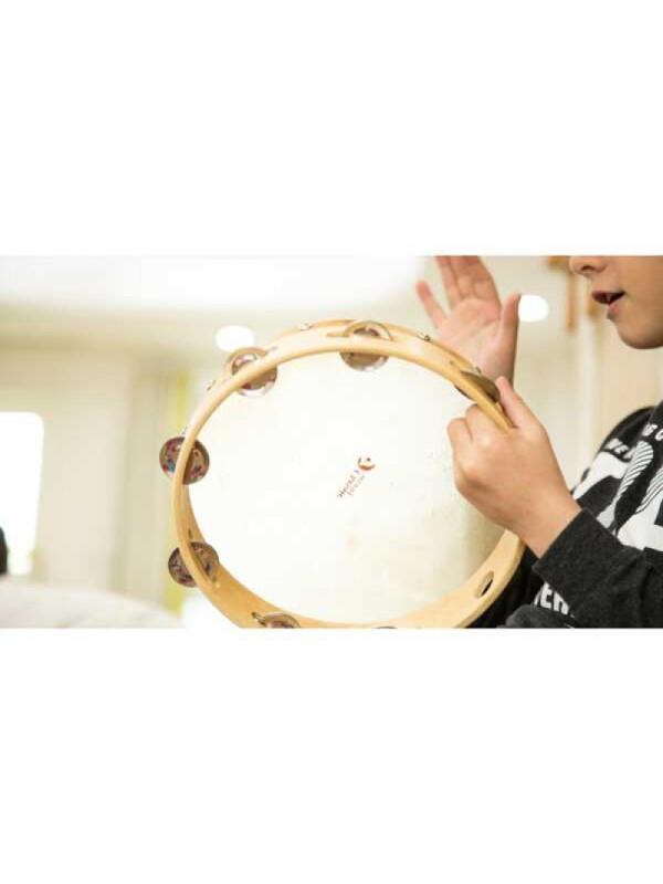 CLASSIC WORLD EDU Instrument Muzyczny Tamburyn 25 cm