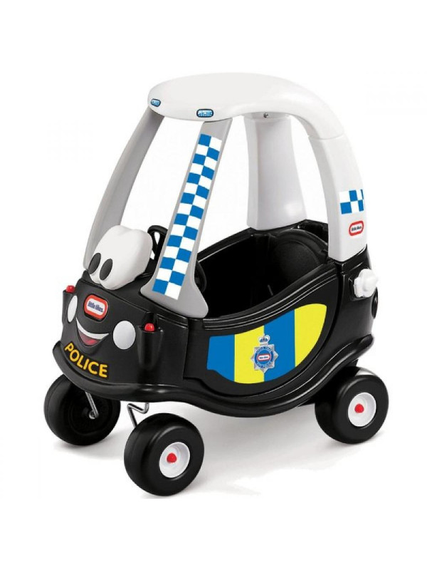 Little Tikes Jeździk Patrol Policji Samochód Cozy Coupe Radiowóz