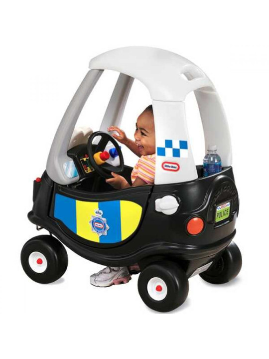 Little Tikes Jeździk Patrol Policji Samochód Cozy Coupe Radiowóz