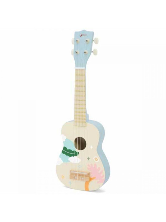 CLASSIC WORLD Drewniane Ukulele Gitara dla Dzieci Niebieskie