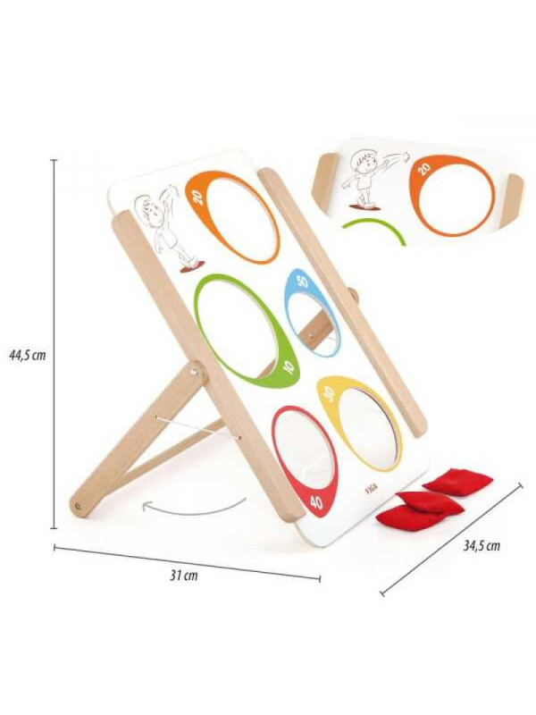 Viga Drewniana Gra Zręcznościowa Rzut Do Celu