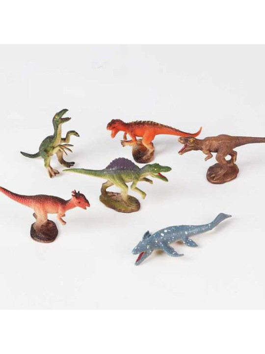 WOOPIE Zestaw Figurki Dinozaury 18 szt. - wersja 1