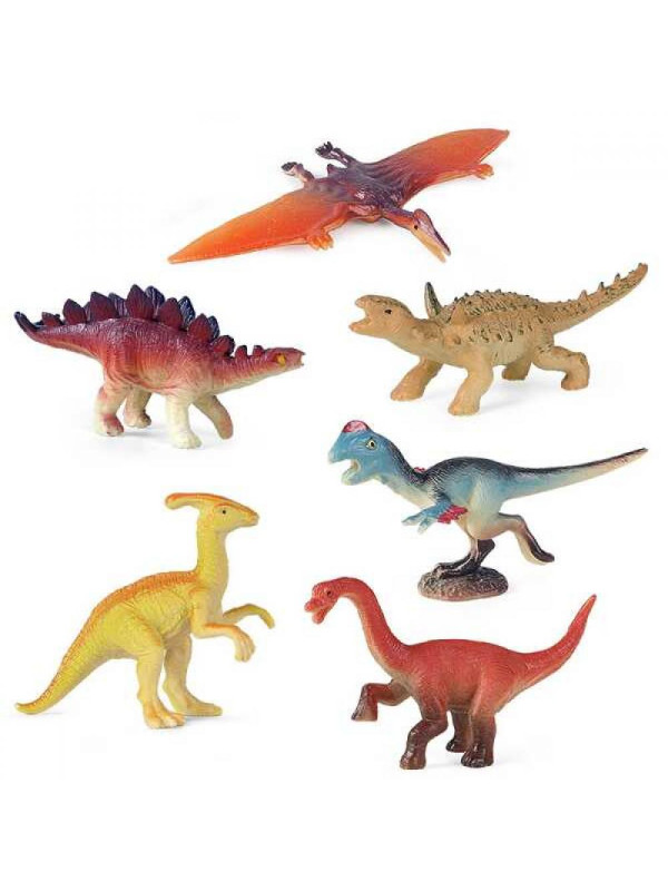 WOOPIE Zestaw Figurki Dinozaury 18 szt. - wersja 1