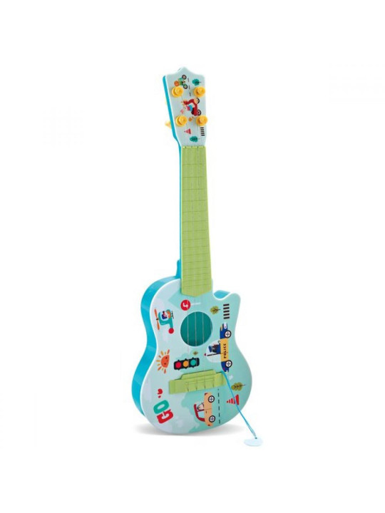 WOOPIE Gitara Akustyczna dla Dzieci Zielona 43 cm