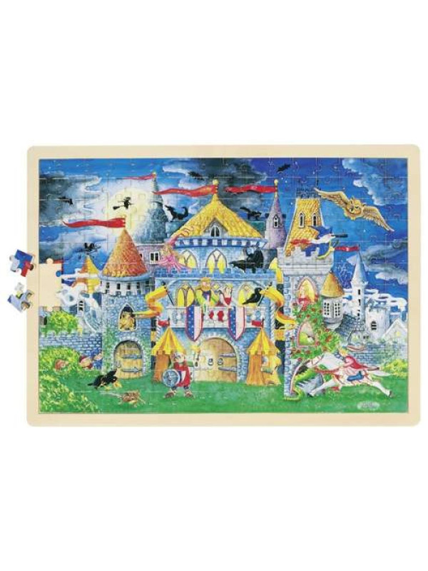 Puzzle drewniane dla dzieci, Czas na bajkę, 192  elementów