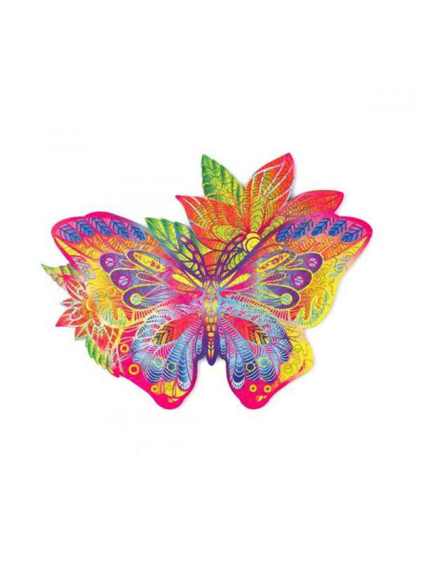 Puzzle drewniane motyl