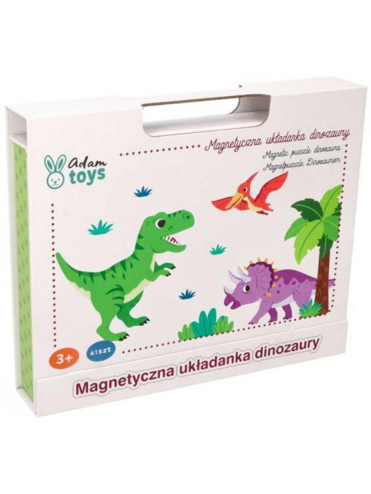 Układanka magnetyczna dinozaury