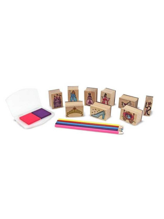 Melissa and Doug - Zestaw stempelków Księżniczki