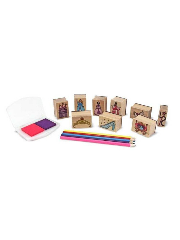 Melissa and Doug - Zestaw stempelków Księżniczki