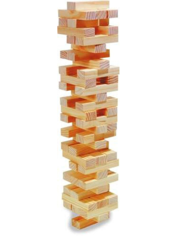 Wieża Jenga  , zabawka zręcznościowa  dla dzieci small foot design - drewniana gra zręcznościowa zabawka dla 3 latka