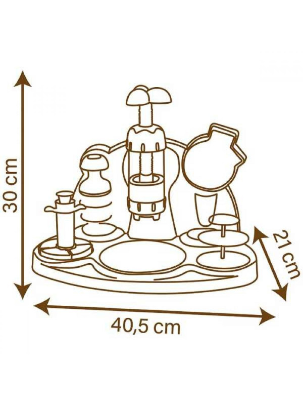 SMOBY Chef Fabryka Ciasteczek Zdrowych Ciastek