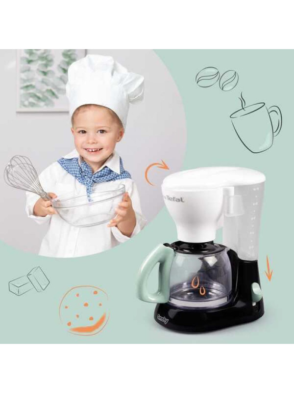 SMOBY Mini Tefal Ekspres do Kawy AGD dla Dzieci do Kuchni