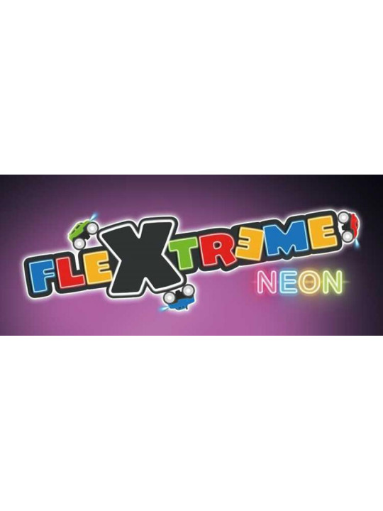 SMOBY Flextreme Neon Tor Samochodowy z Autem Zestaw Startowy