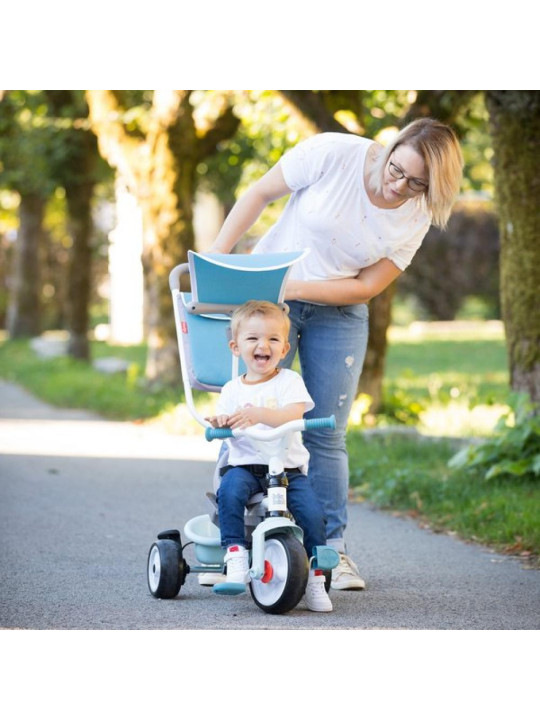 SMOBY Rowerek Trójkołowy Baby Balade plus Niebieski