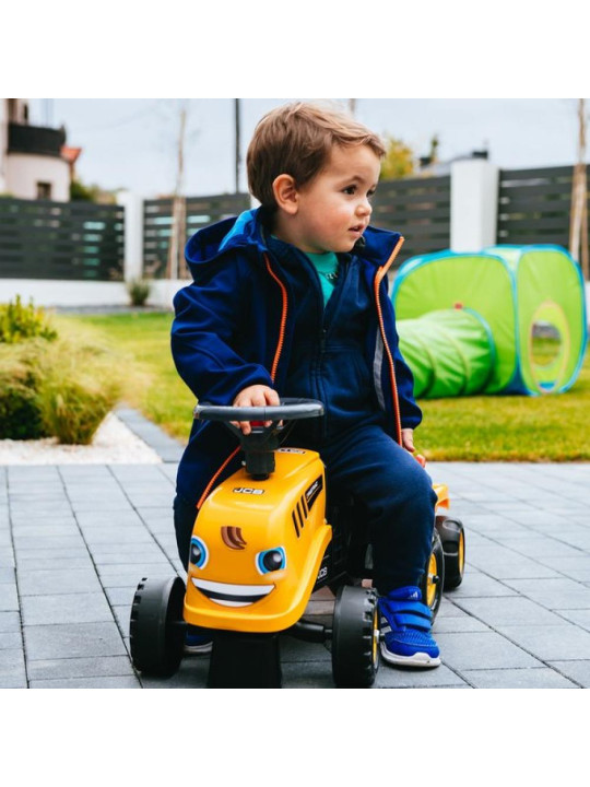 FALK Traktorek JCB Pomarańćzowy z Przyczepką od 1 roku