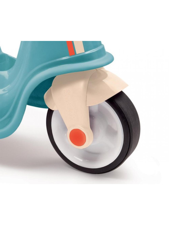 Smoby Niebieski jeździk skuter Retro Ciche koła Scooter