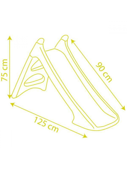 SMOBY Zjeżdżalnia XS Ślizg Wodny 90cm