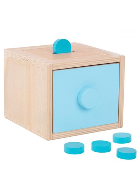 WOOPIE GREEN Drewniana Szuflada Edukacyjna Sorter Montessori