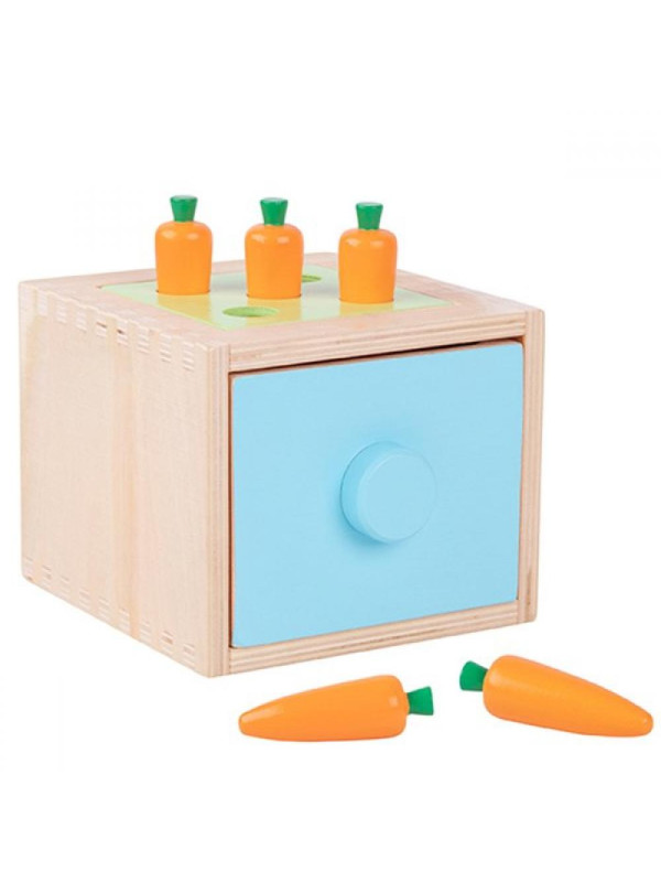 WOOPIE GREEN Drewniana Szuflada Edukacyjna Sorter Montessori