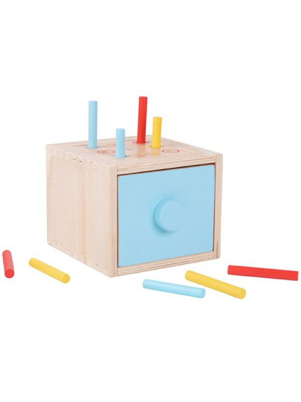 WOOPIE GREEN Drewniana Szuflada Edukacyjna Sorter Montessori