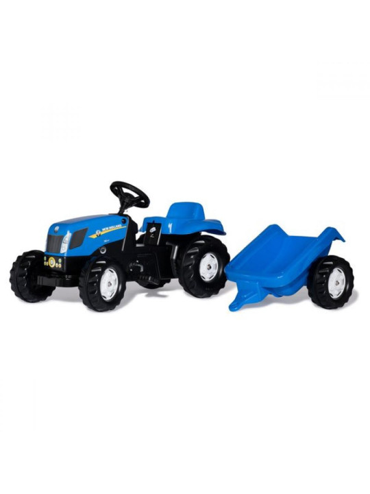 Rolly Toys rollyKid Traktor na pedały New Holland z przyczepką