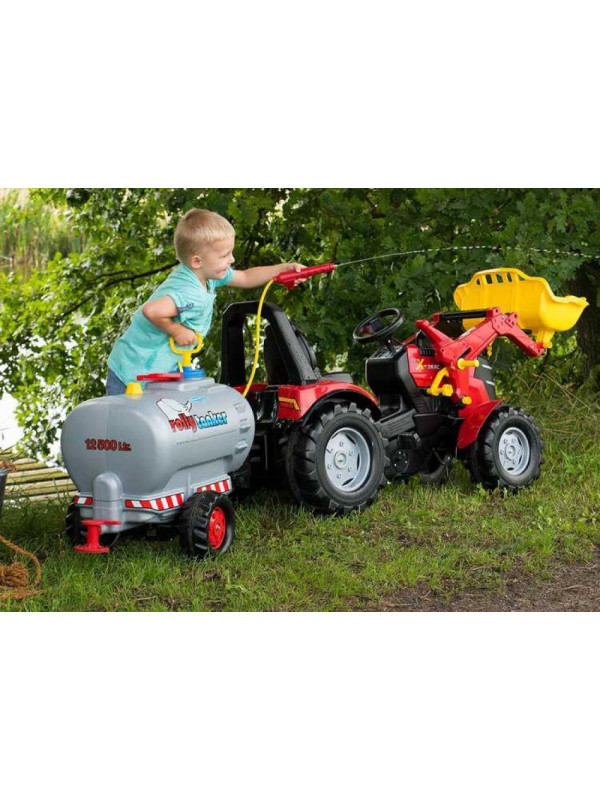 Rolly Toys rollyTrailer Przyczepa cysterna z rozpylaczem i pompka