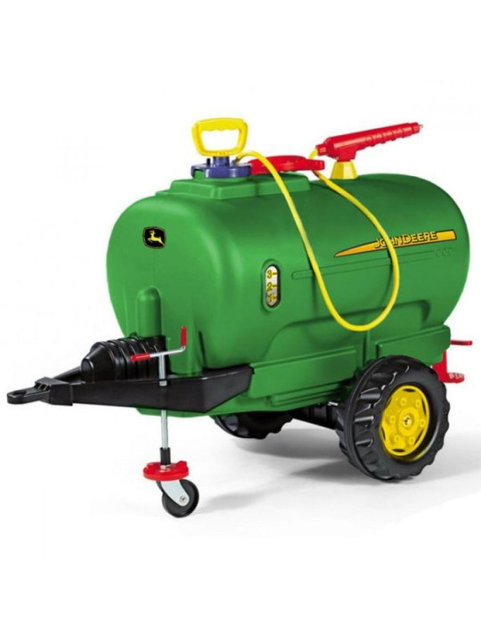 Rolly Toys rollyTanker Przyczepa cysterna z rozpylaczem i pompką John Deere 10L