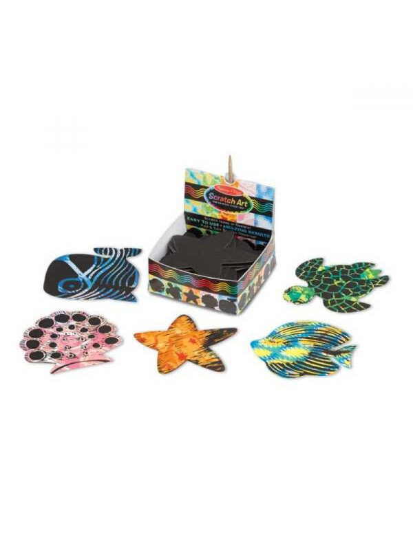 Zestaw karteczek do grawerowania Ocean Melissa and Doug 