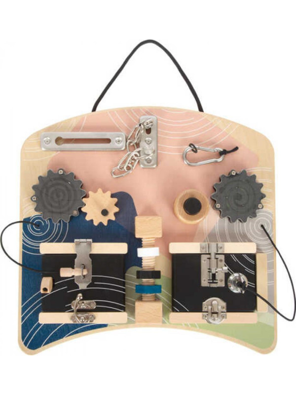 Tablica manipulacyjna - Zamki i koła zębate - 14 aktywności