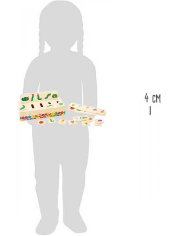 Sorter obrazkowy - "Bardzo głodna gąsienica"