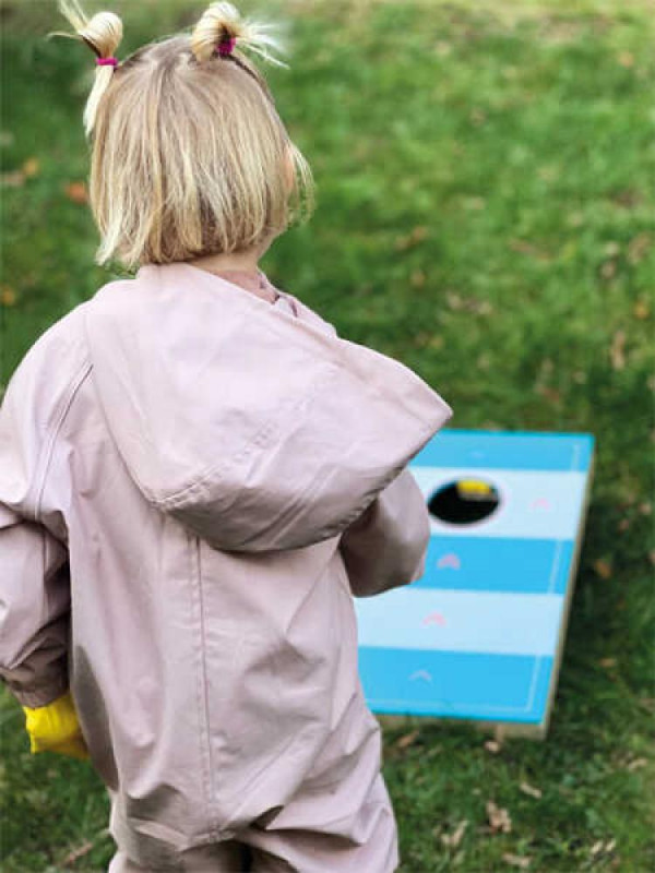 Gra zręcznościowa rzut do celu - Cornhole oraz Puck (proca) - "Active“