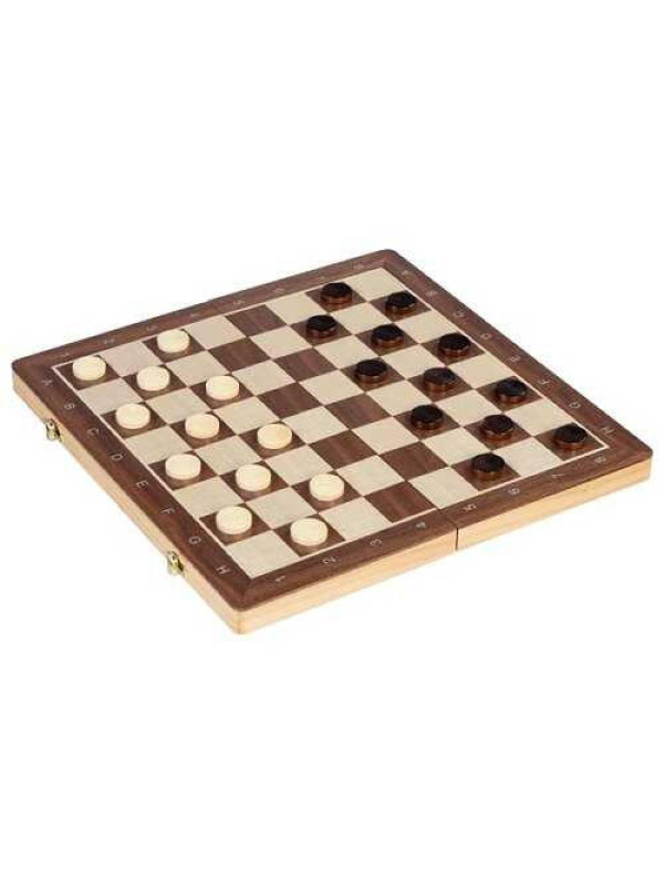 Chess/checkers game, 2in1, magnetic