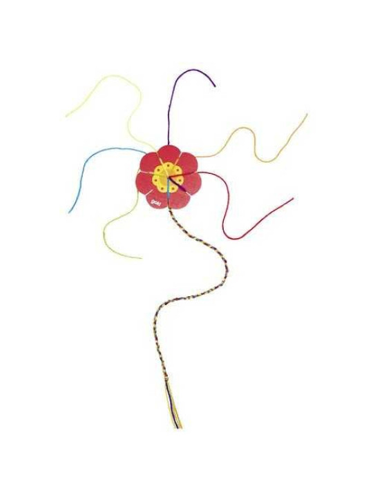 Knitting flower, knitting clover - set of 12