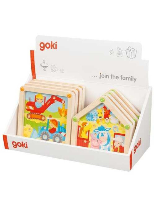 goki Display for small toys