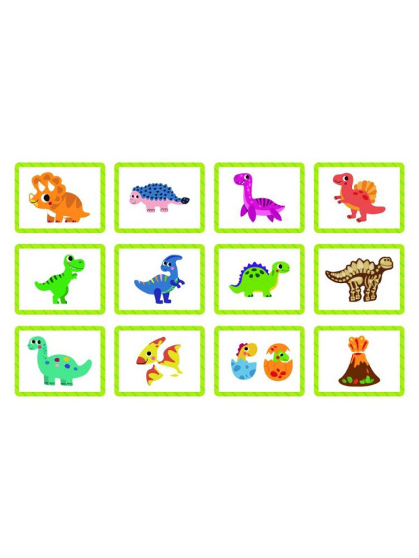 TOOKY TOY Układanka Magnetyczna Dinozaury Puzzle