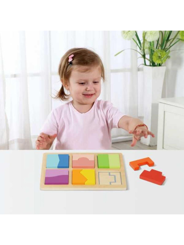 TOOKY TOY Box Pudełko XXL Montessori Edukacyjne 7w1 Sensoryczne 31-36 Mies.