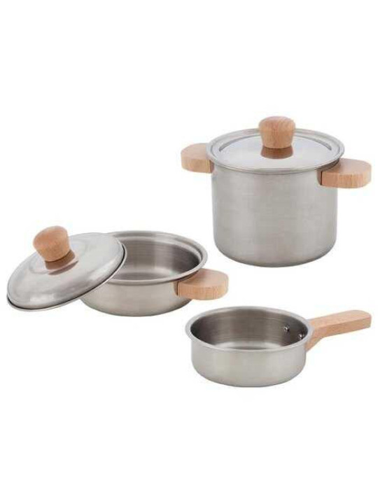 Cooking set, 2 pots and 1 pan