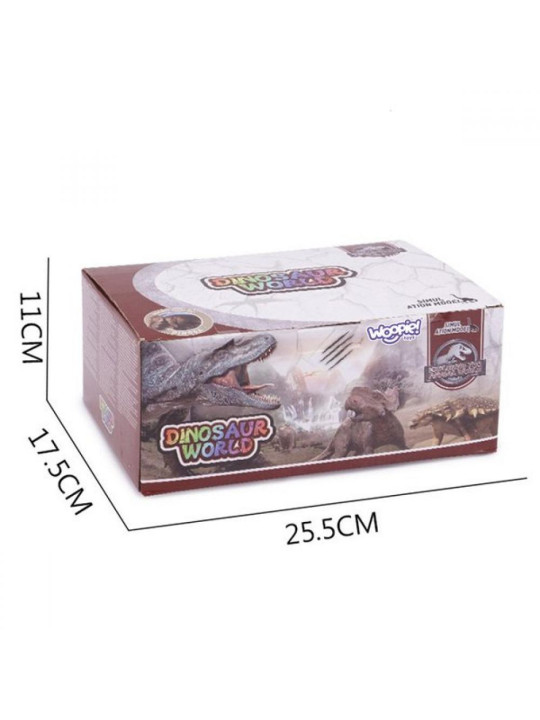 WOOPIE Zestaw XL Figurki Dinozaury + Kuferek + Mata