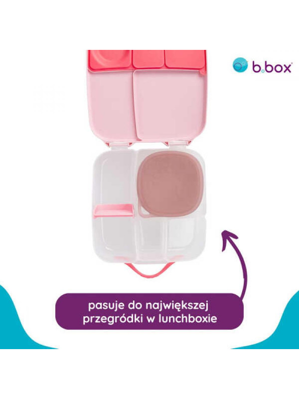 Silikonowy pojemnik z pokrywką do lunchboxa Berry, b.box