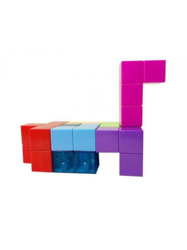 Magnetyczne klocki Magic Magnetic Cubes, 56 elementów