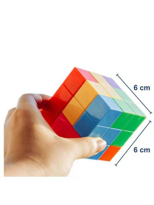 Magnetyczne klocki Magic Magnetic Cubes, 56 elementów