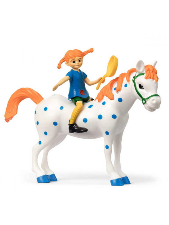 Figurka Pippi Langstrumf & Konik