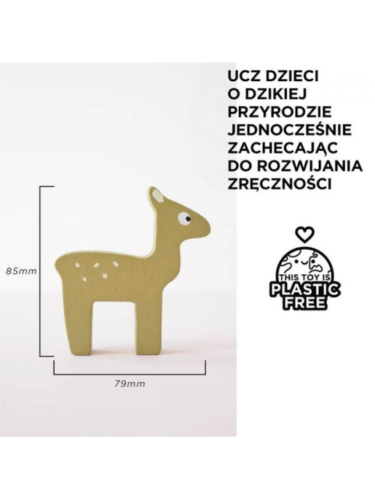 Gra zręcznościowa - Figurki zwierzątka leśne  Le Toy Van