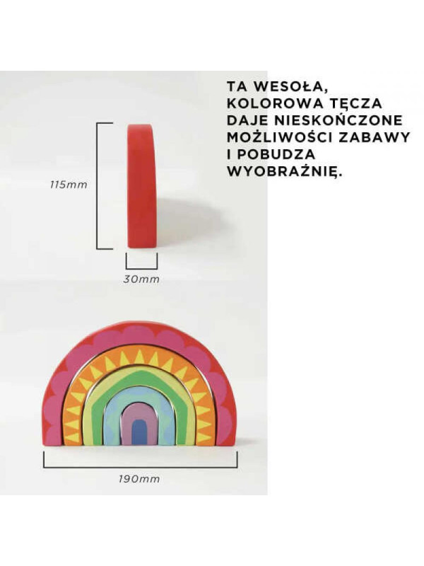 Drewniana tęcza Le Toy Van