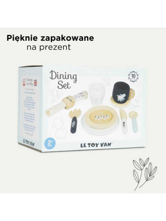 Zastawa obiadowa drewniana  Le Toy Van